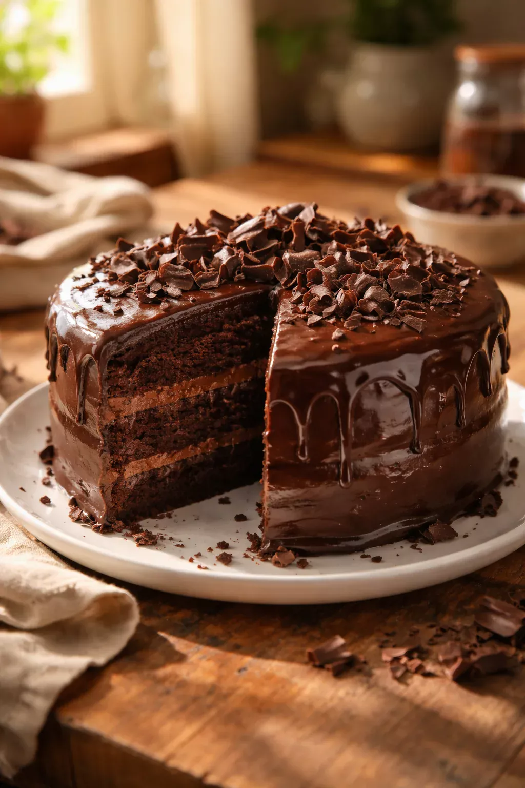 Condensed Milk Chocolate Cake