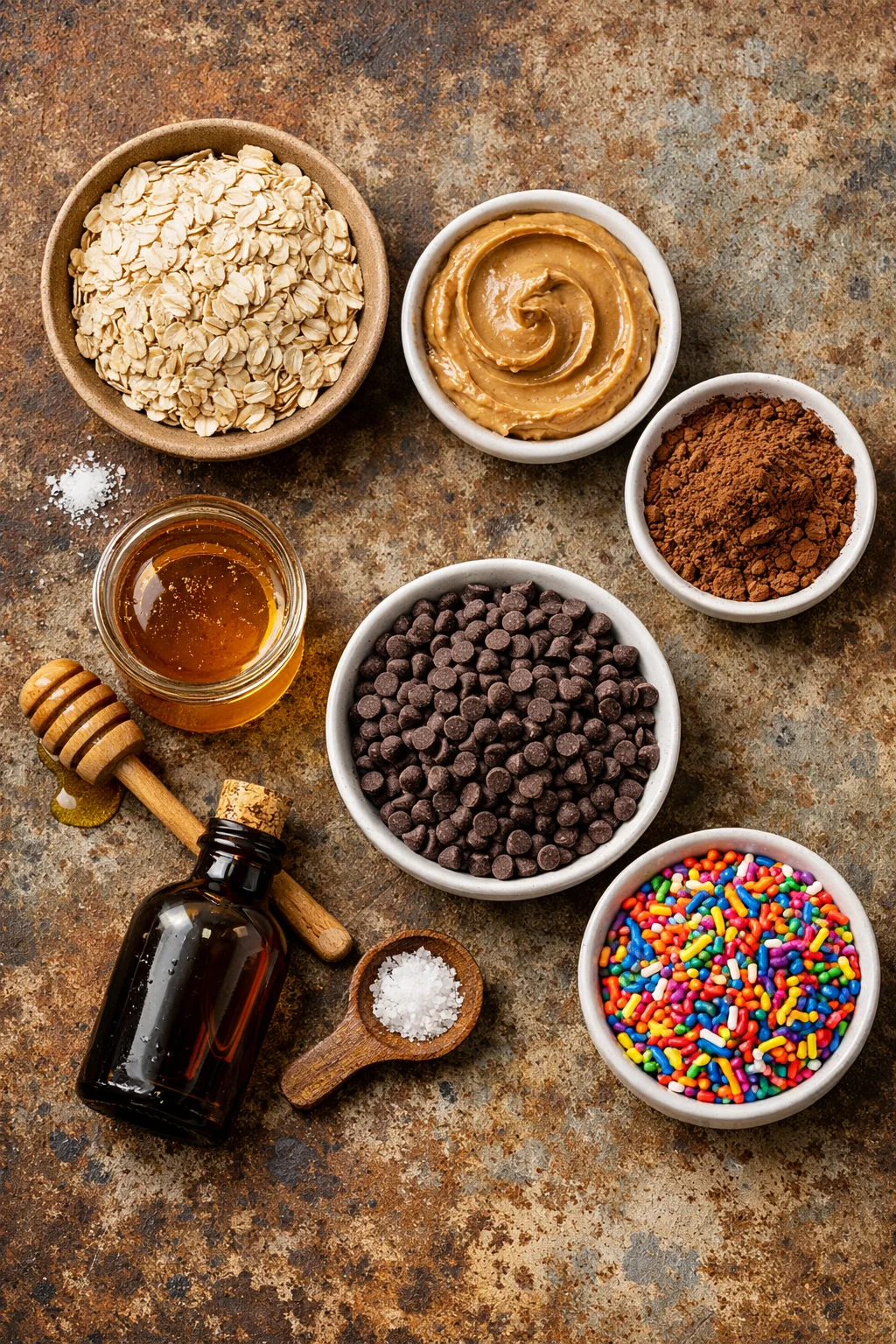 Cosmic Brownie No-Bake Bites