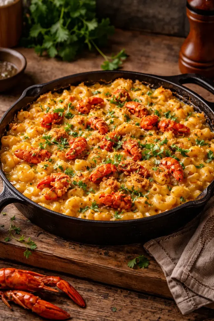 Crawfish Mac and Cheese