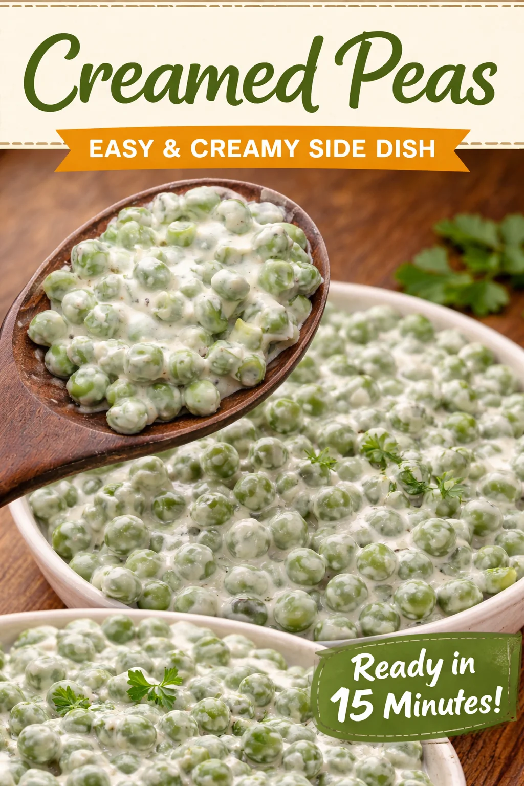 CREAMED PEAS