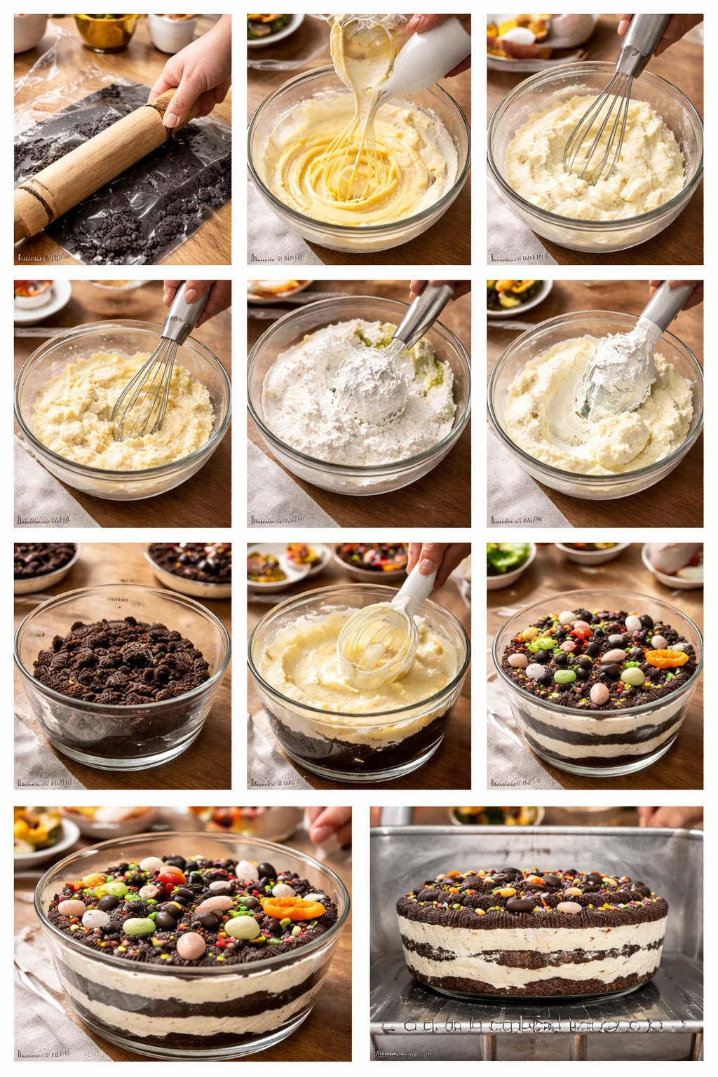 Easter Dirt Cake (No-Bake Oreo Dessert)