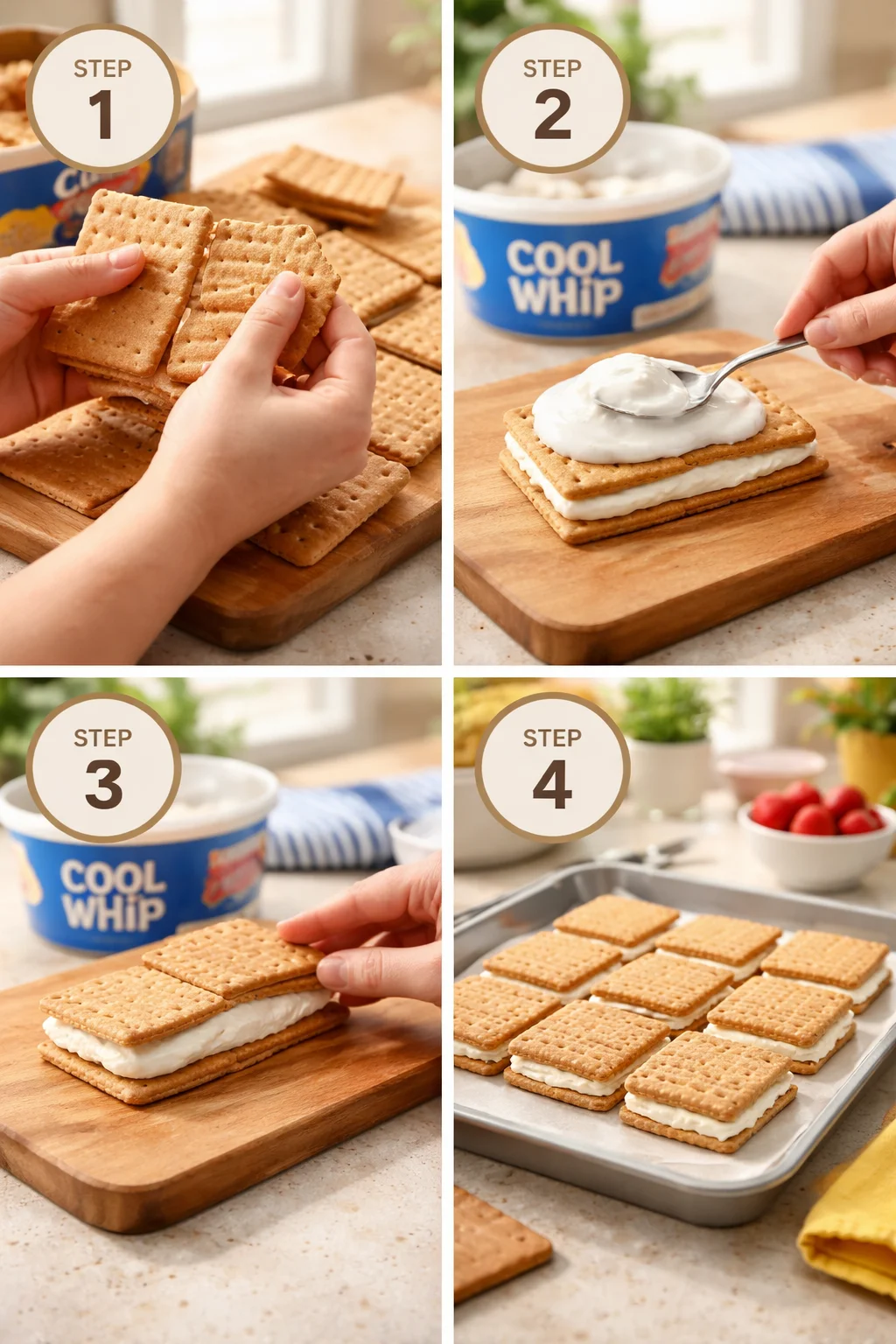 Frozen Graham Cracker Treats