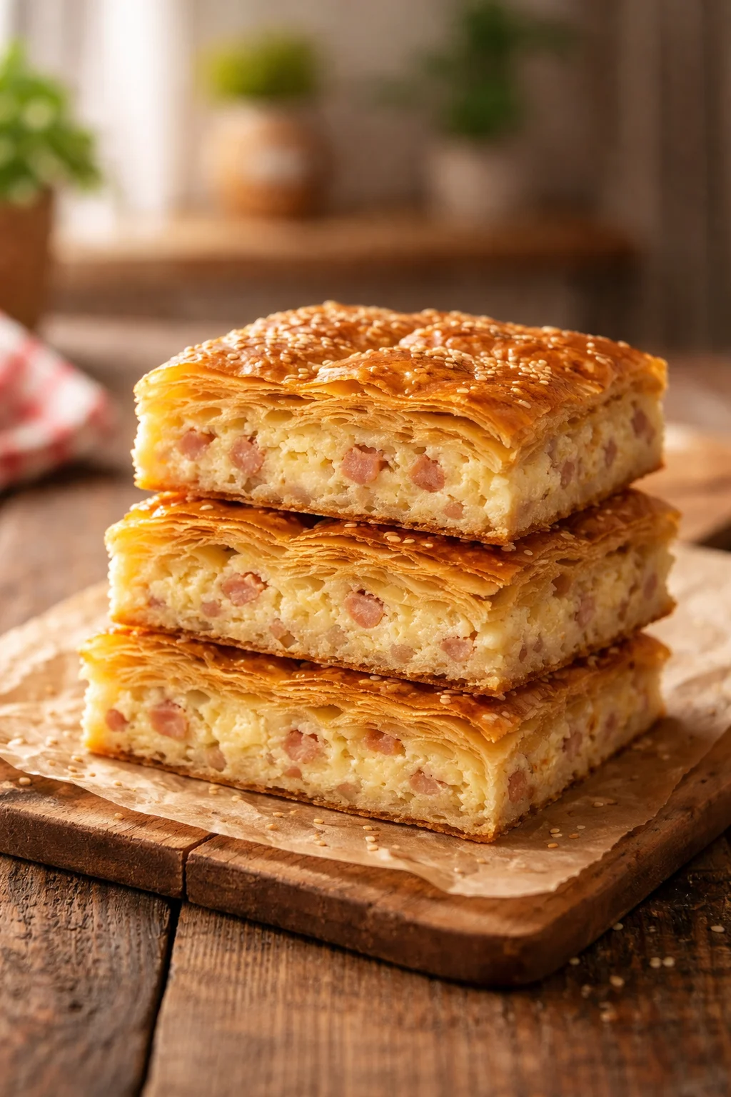 greek ham cheese pie zambonopita
