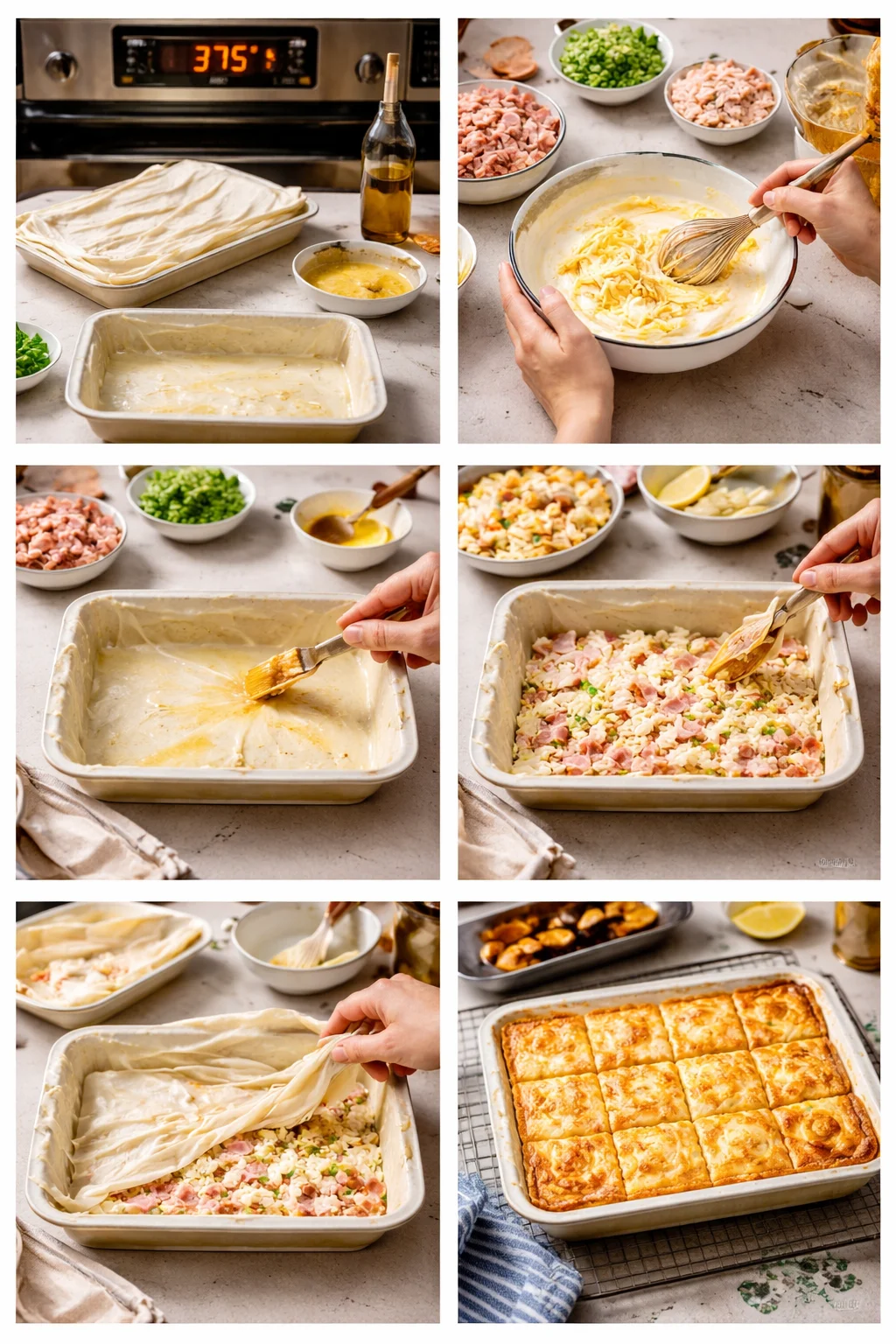 greek ham cheese pie zambonopita