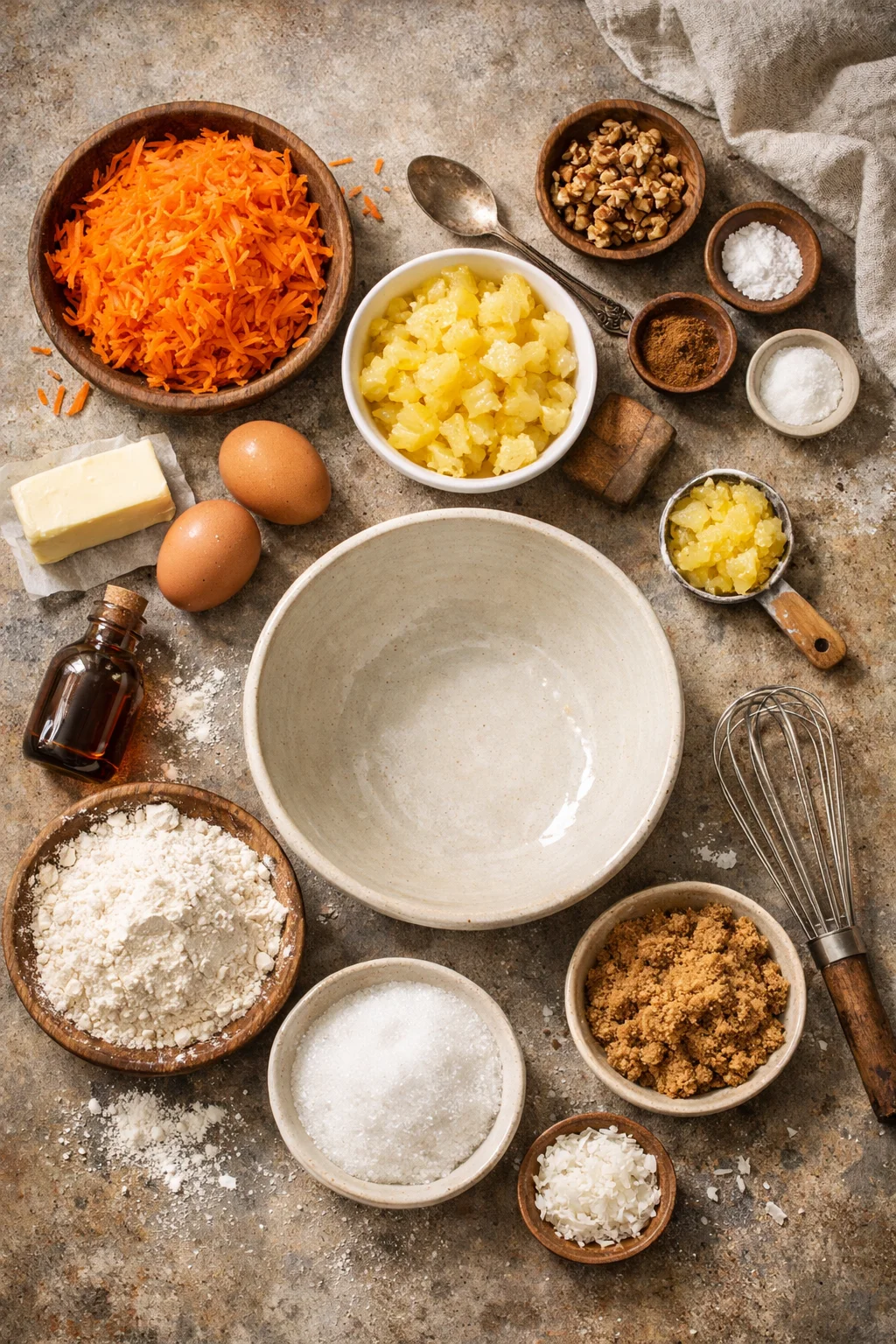 Hawaiian Carrot Pineapple Cake