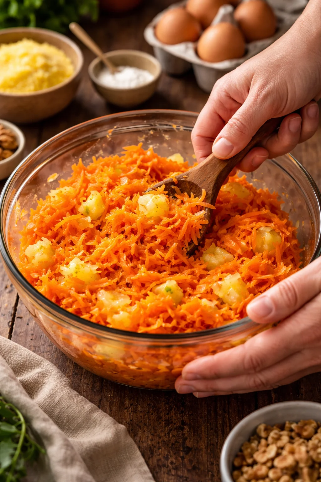 Hawaiian Carrot Pineapple Cake