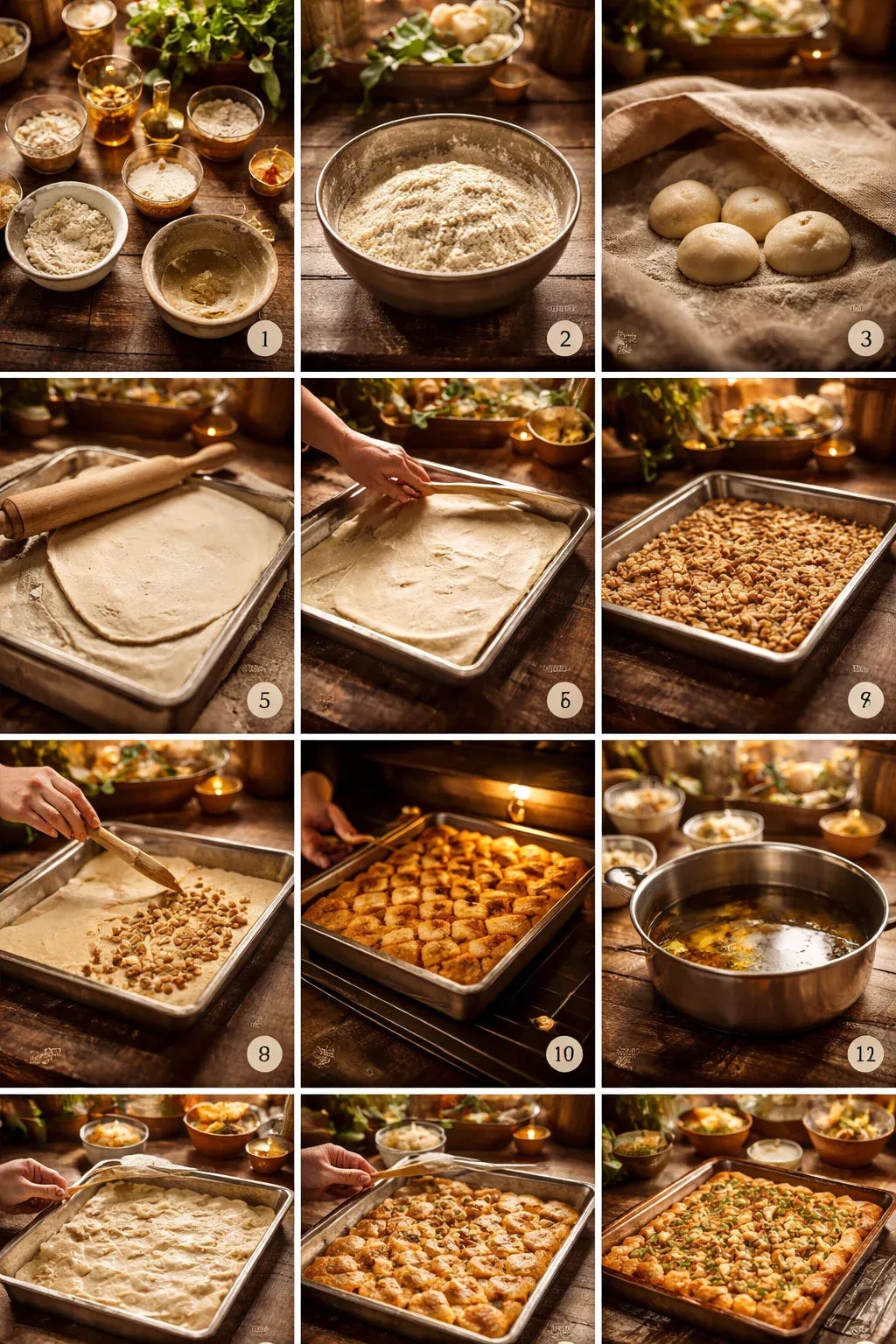 Homemade Phyllo Dough (Baklava Sheets)