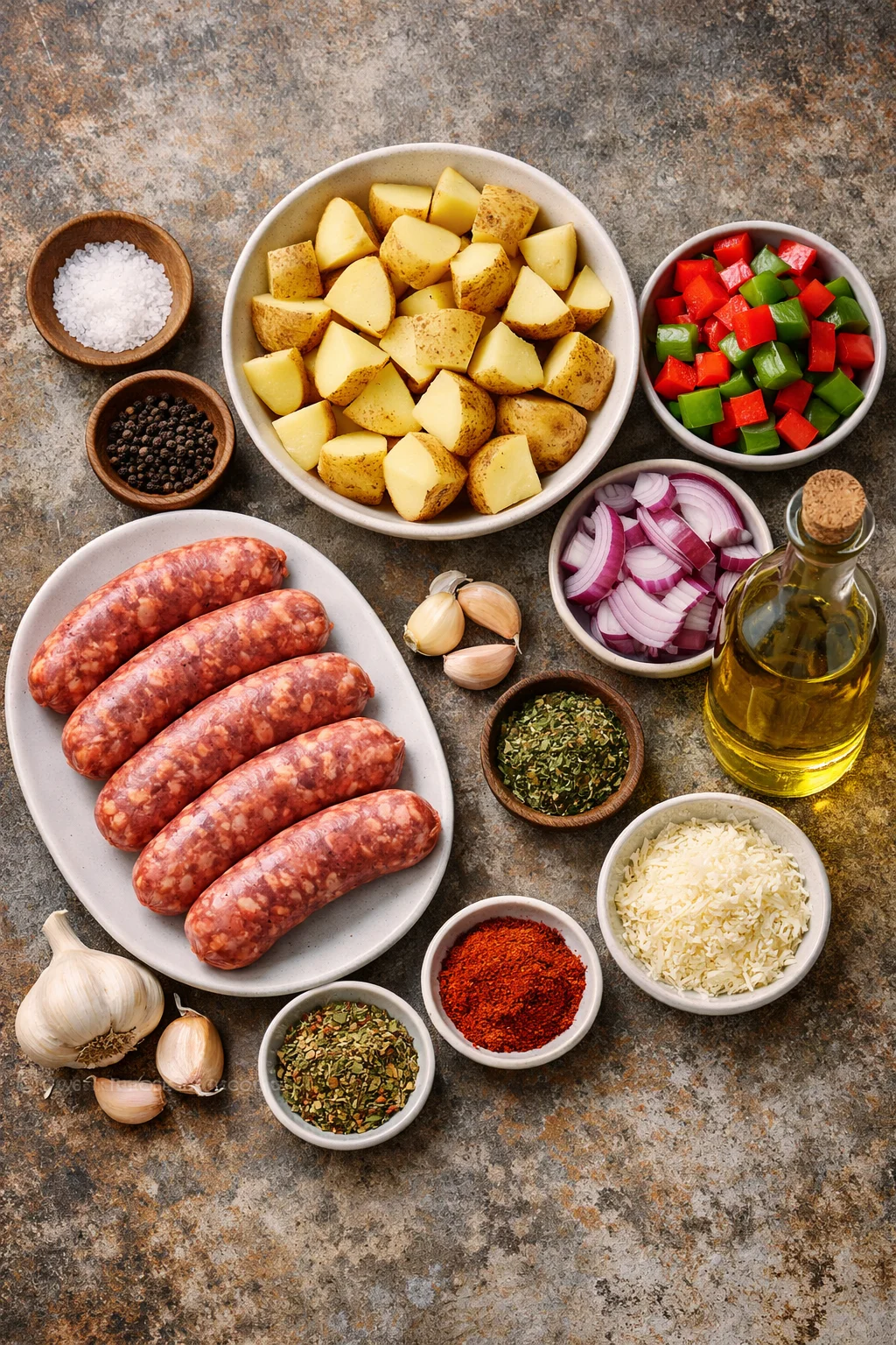 Italian Sausage Peppers Potato