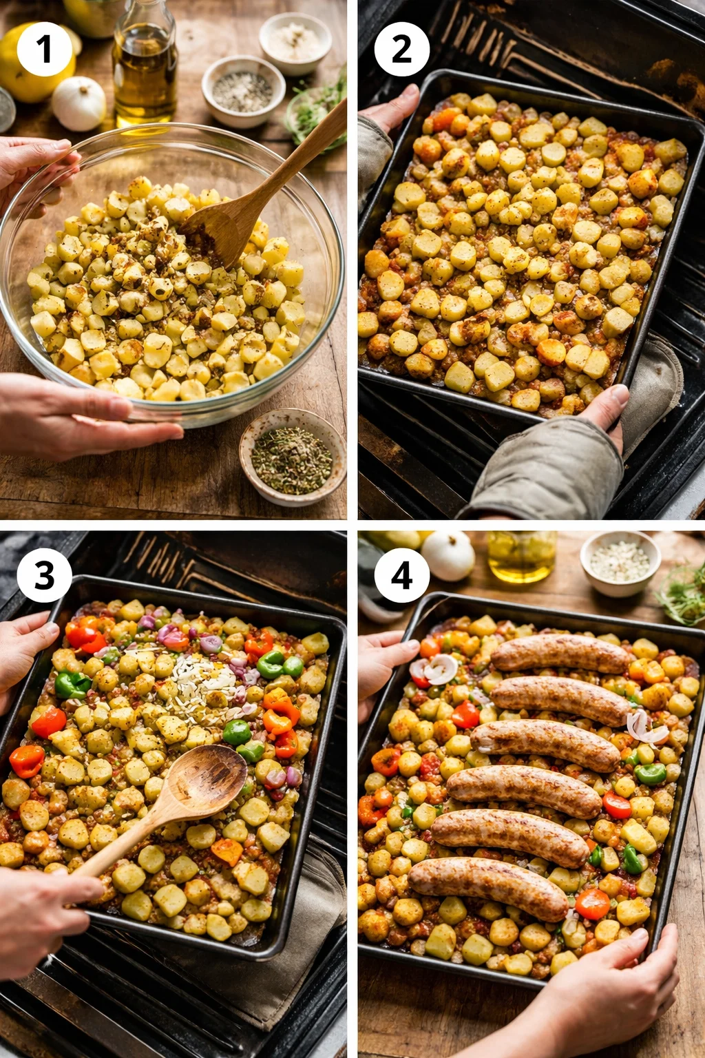 Italian Sausage Peppers Potato