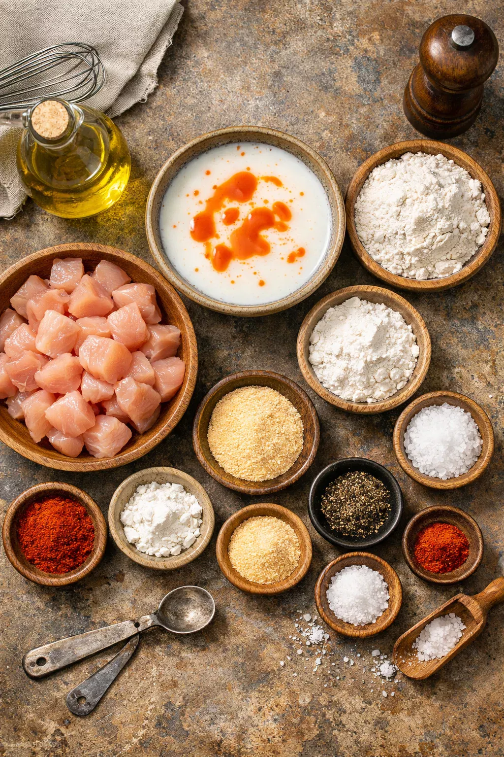 KFC-Style Crispy Chicken Popcorn