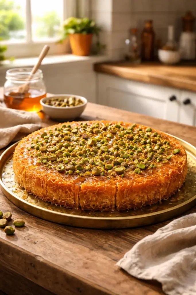 Kunafa (Knafeh Dessert)