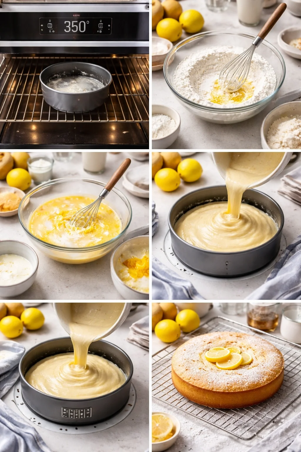 Lemon Custard Cake