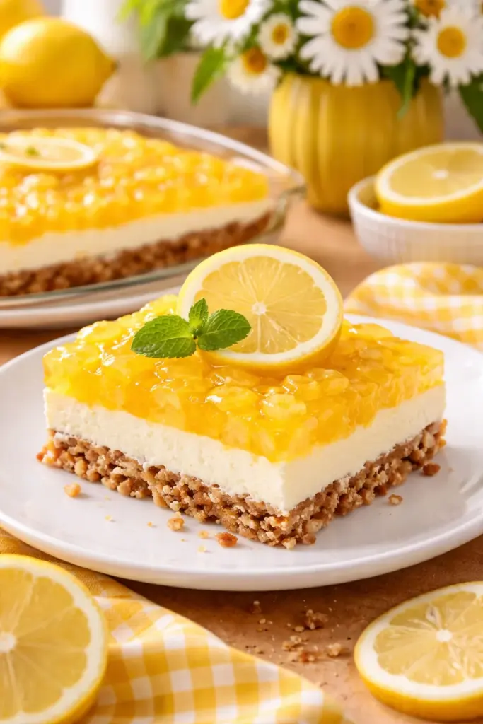 LEMON PRETZEL DESSERT