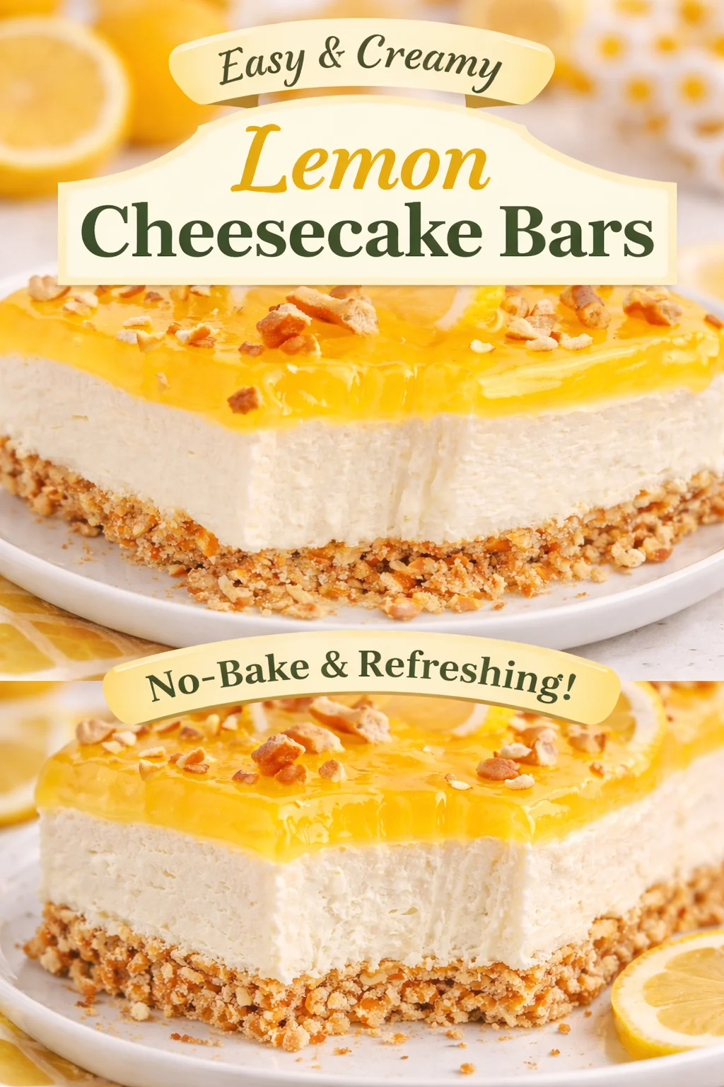 LEMON PRETZEL DESSERT