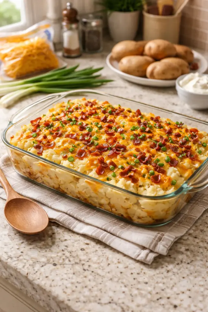 Loaded Baked Potato Casserole