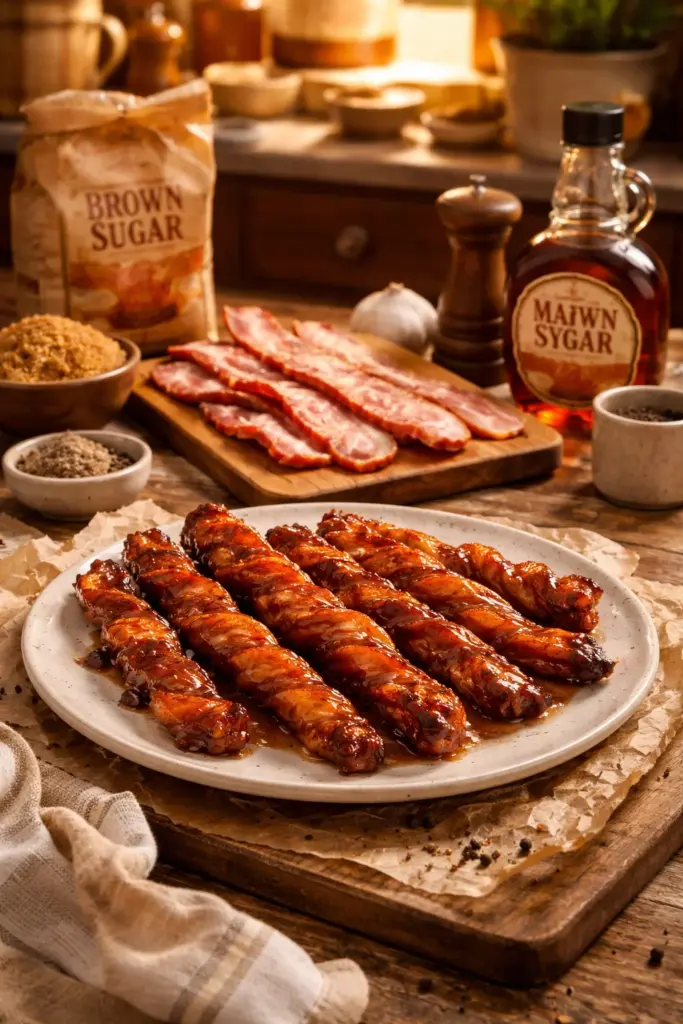 Maple Bacon Twists