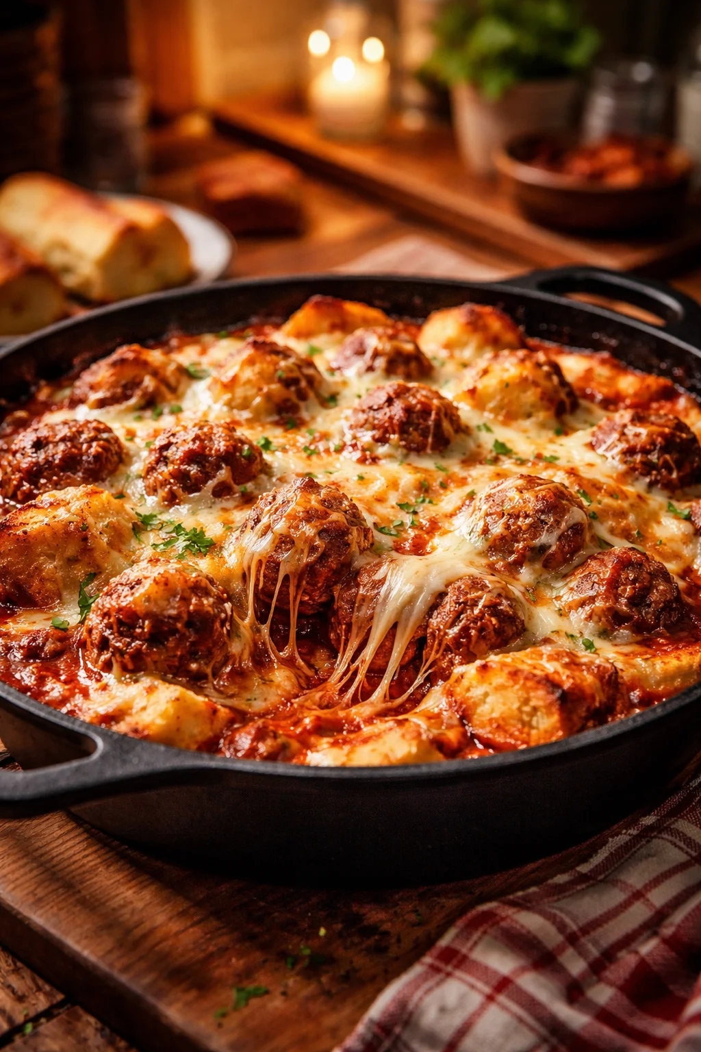 Meatball Sub Casserole