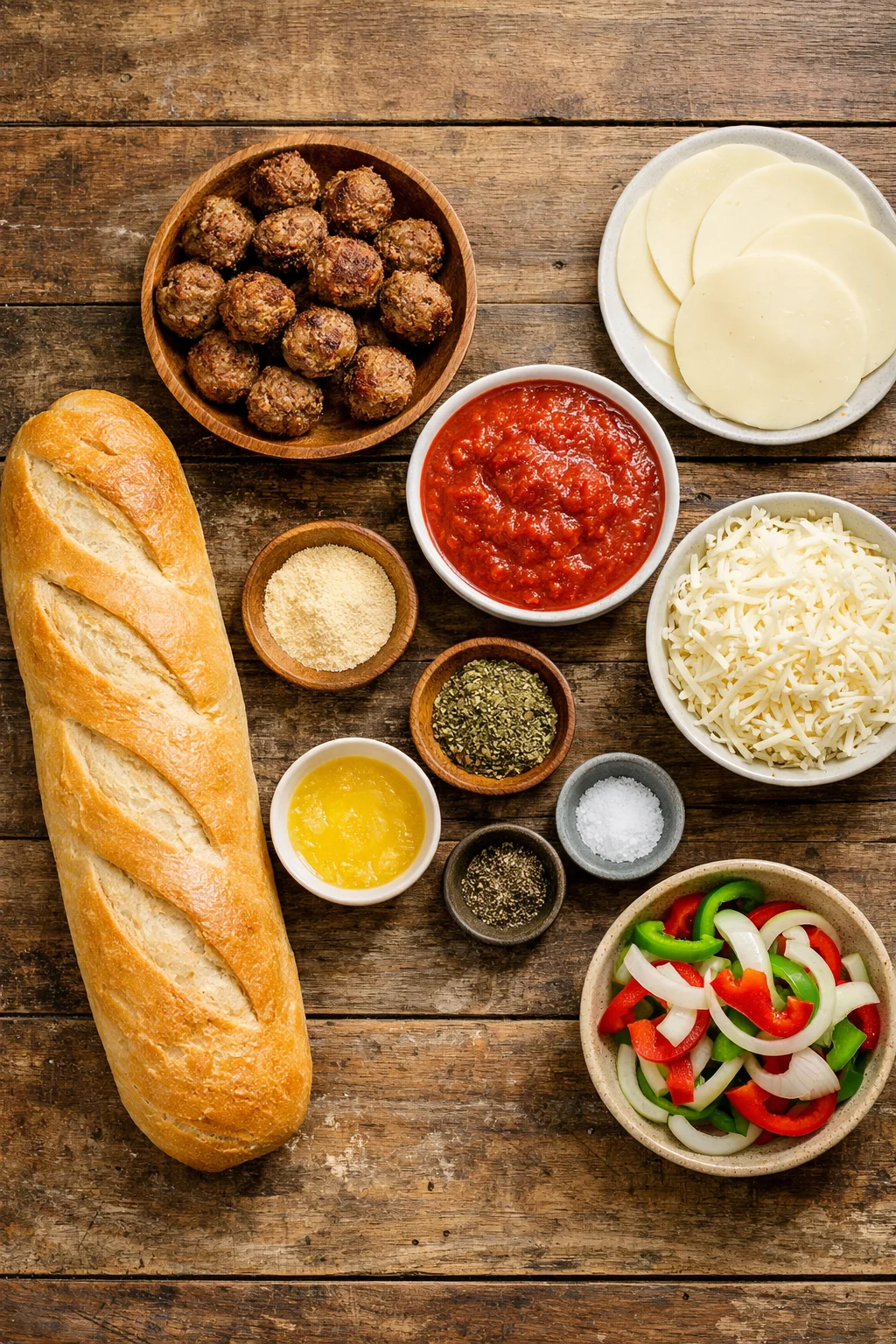 Meatball Sub Casserole