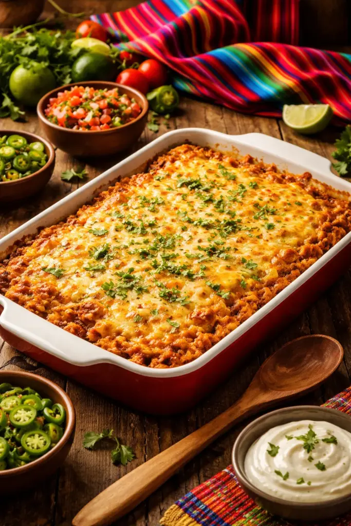 Mexican White Trash Casserole