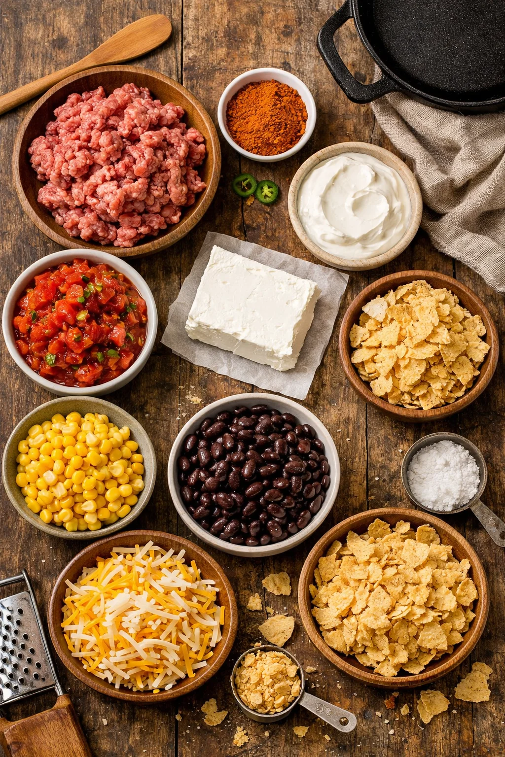 Mexican White Trash Casserole