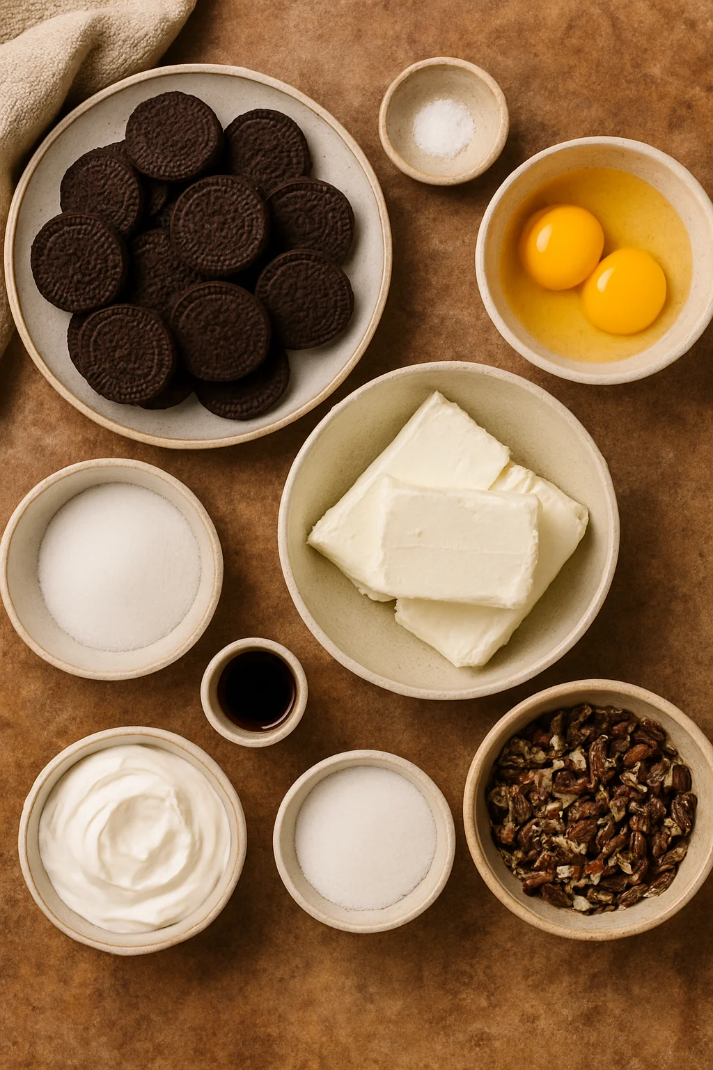 Mini Andes Mint Cheesecakes