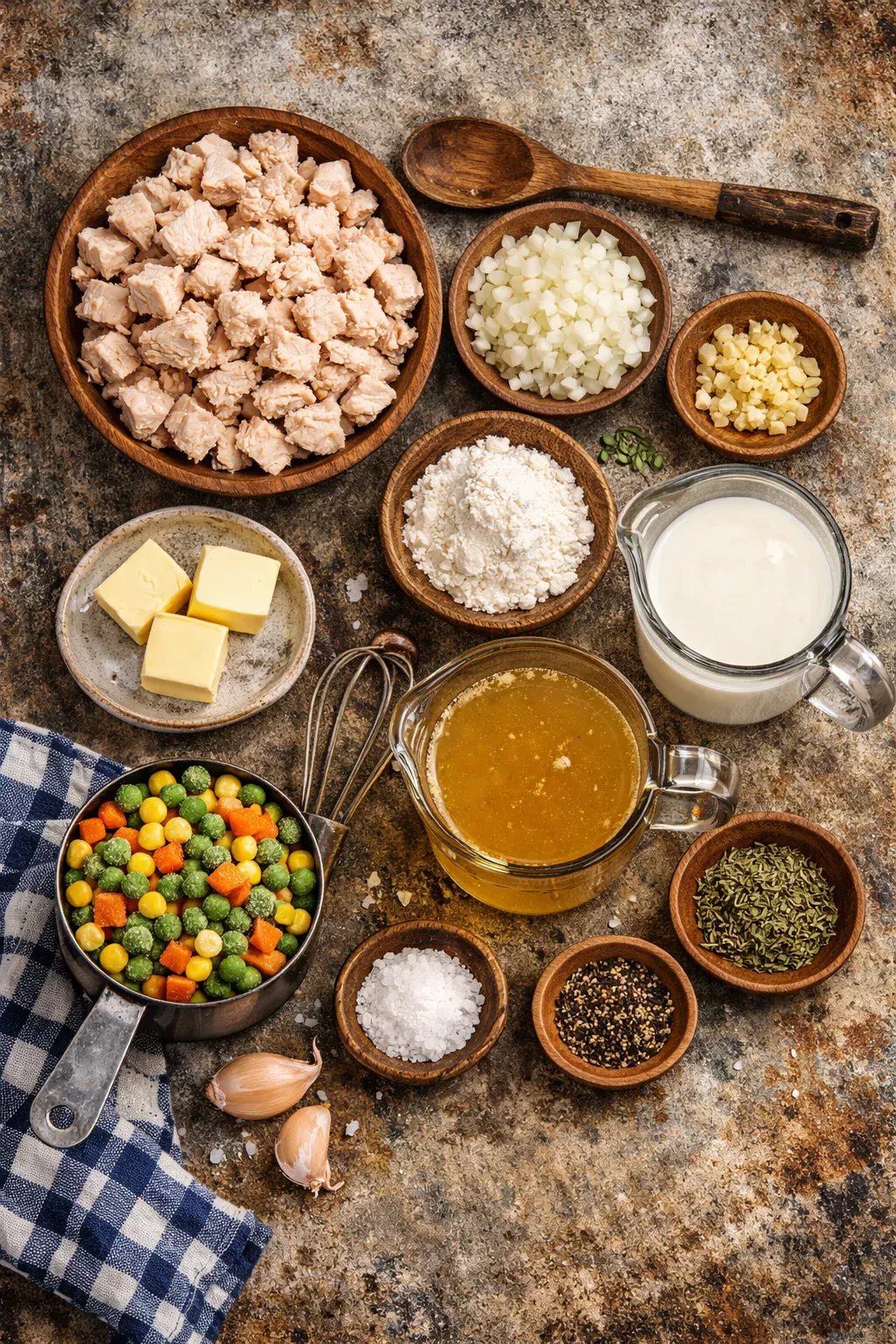 Mini Chicken Pot Pies