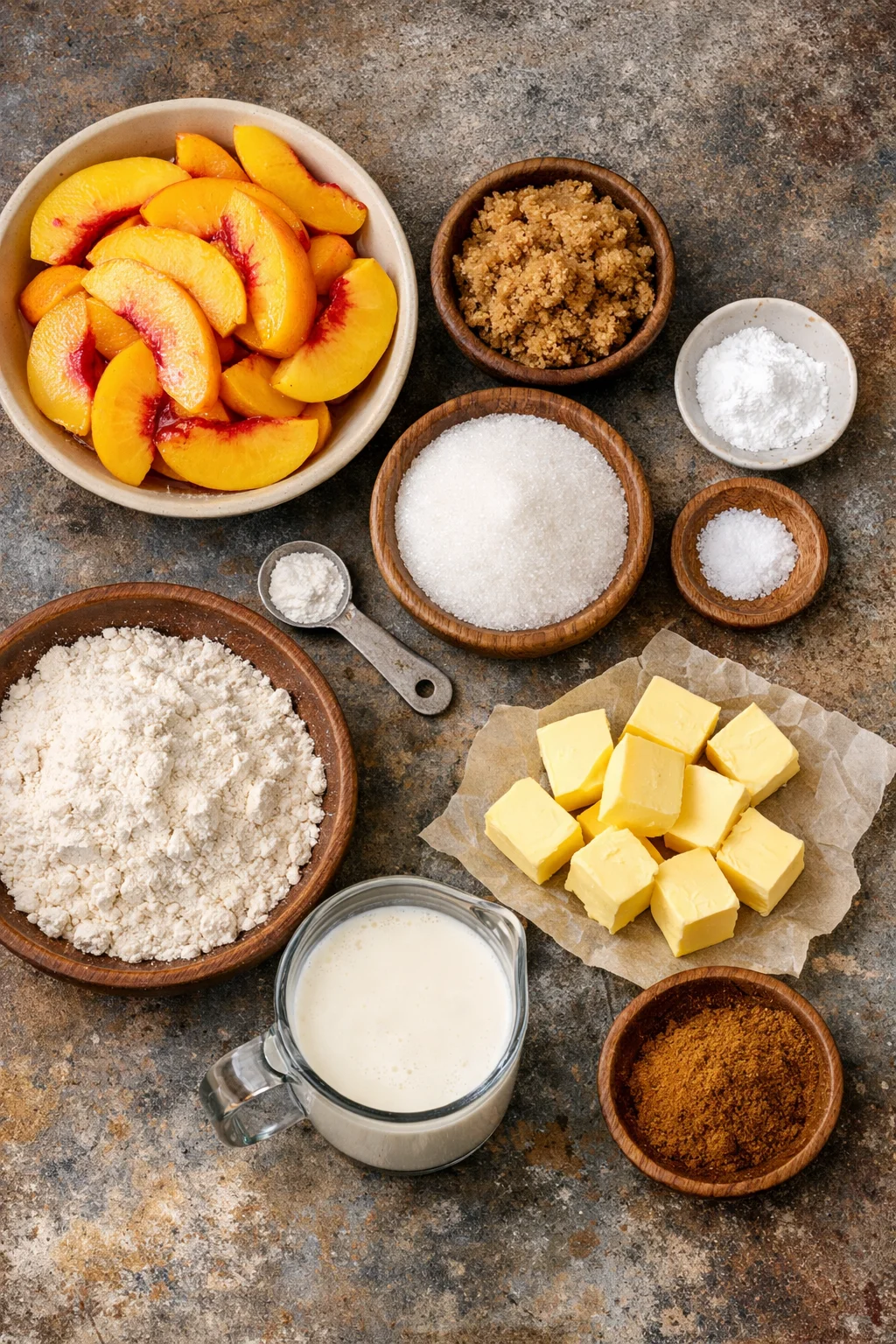 Old Time Oven Peach Cobbler