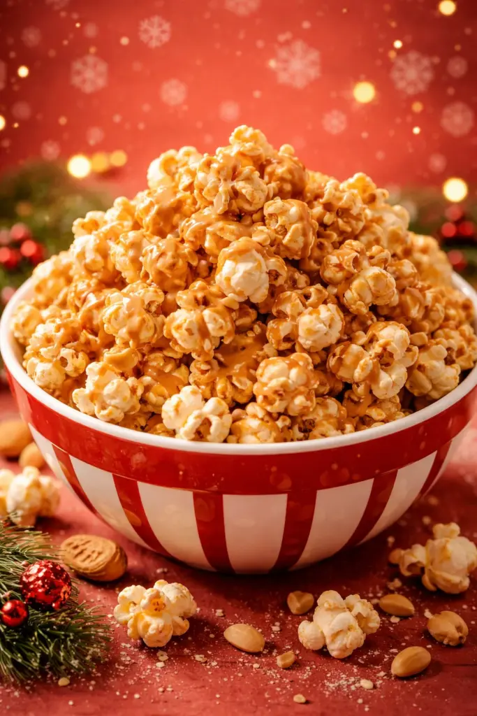 PEANUT BUTTER POPCORN