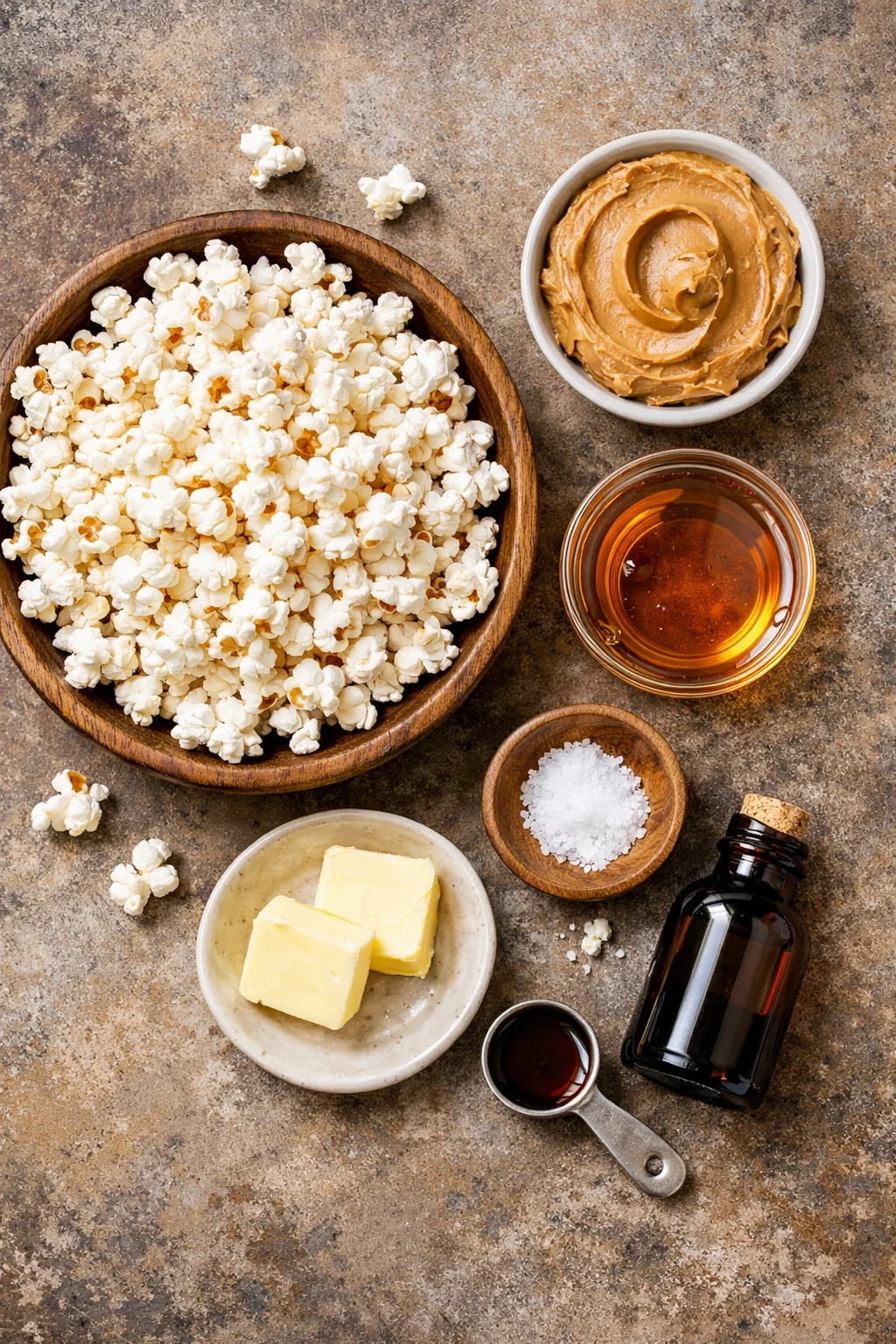 PEANUT BUTTER POPCORN