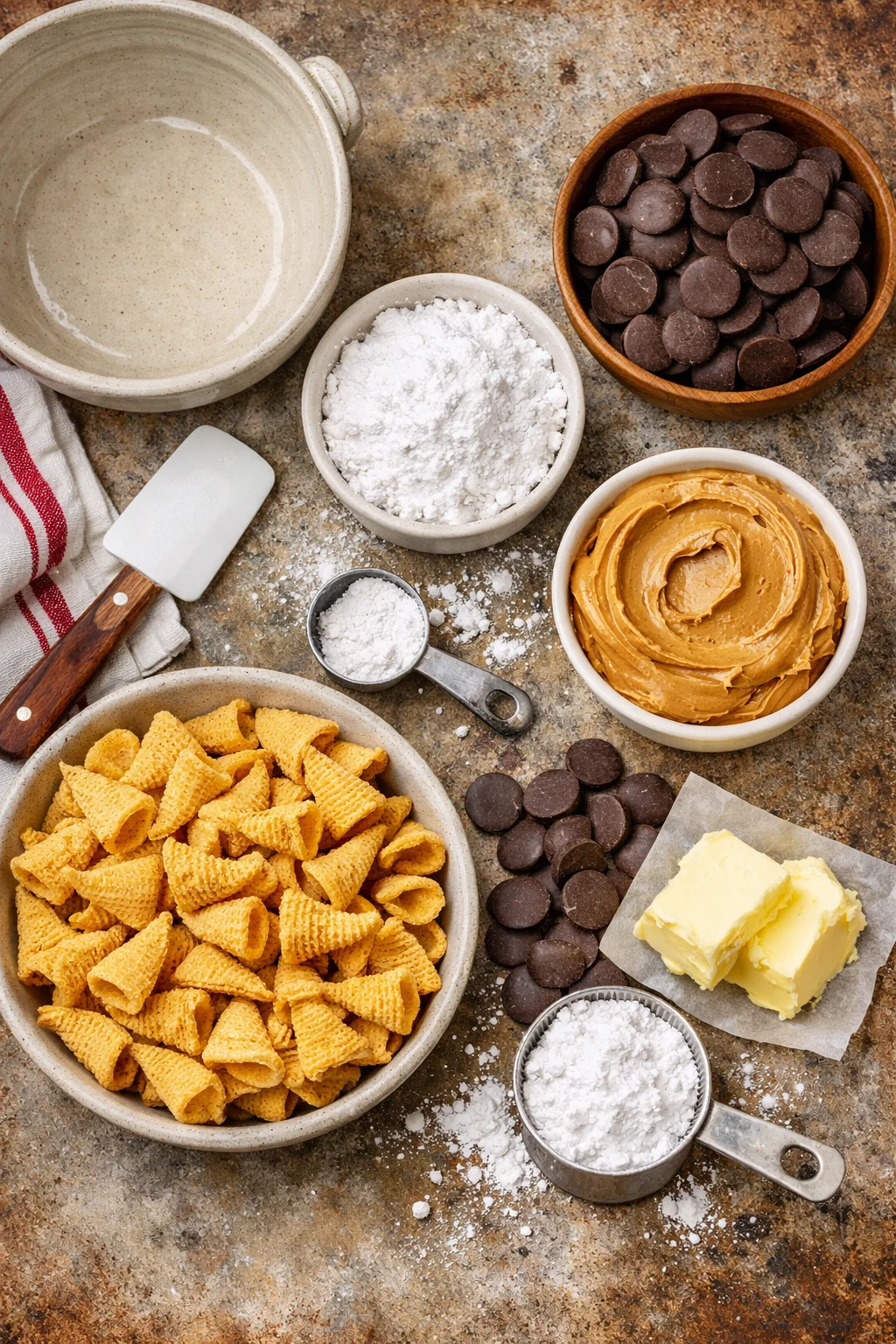 Peanut Butter Stuffed Bugles