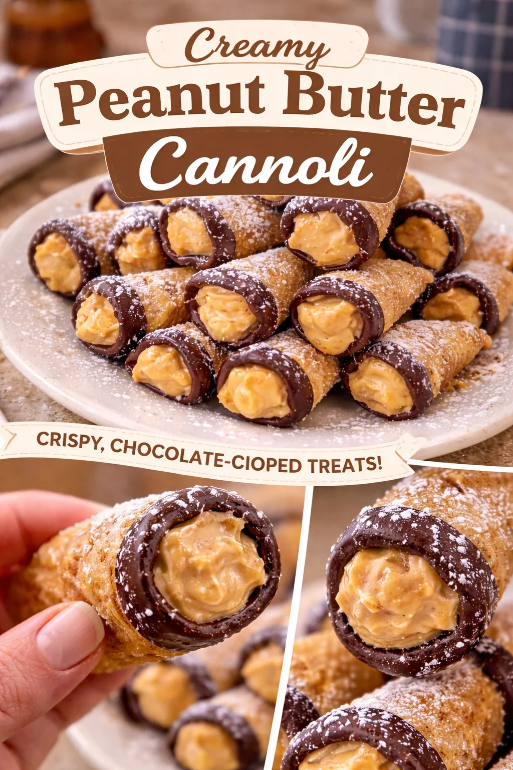 Peanut Butter Stuffed Bugles