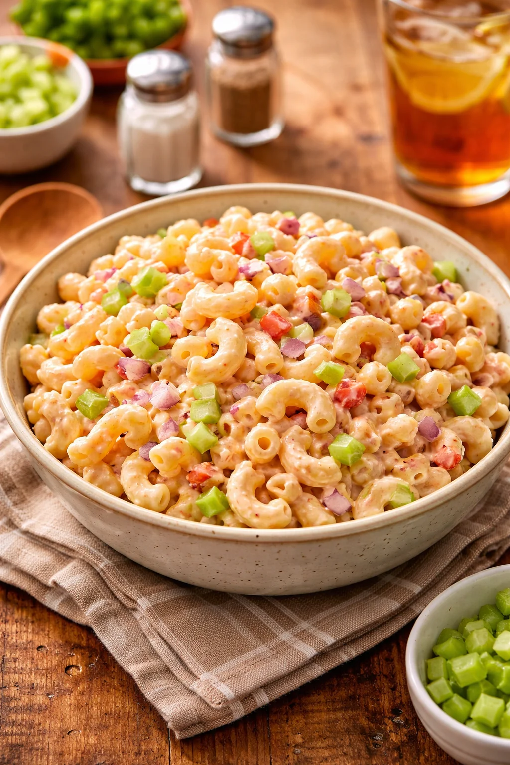 pink cadillac pasta salad