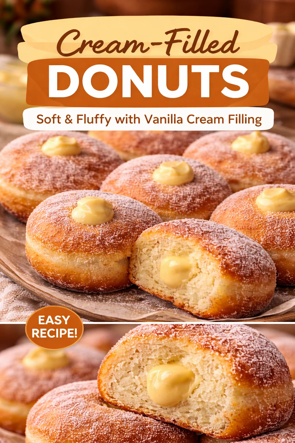 Polish Baked Paczki (Donuts)