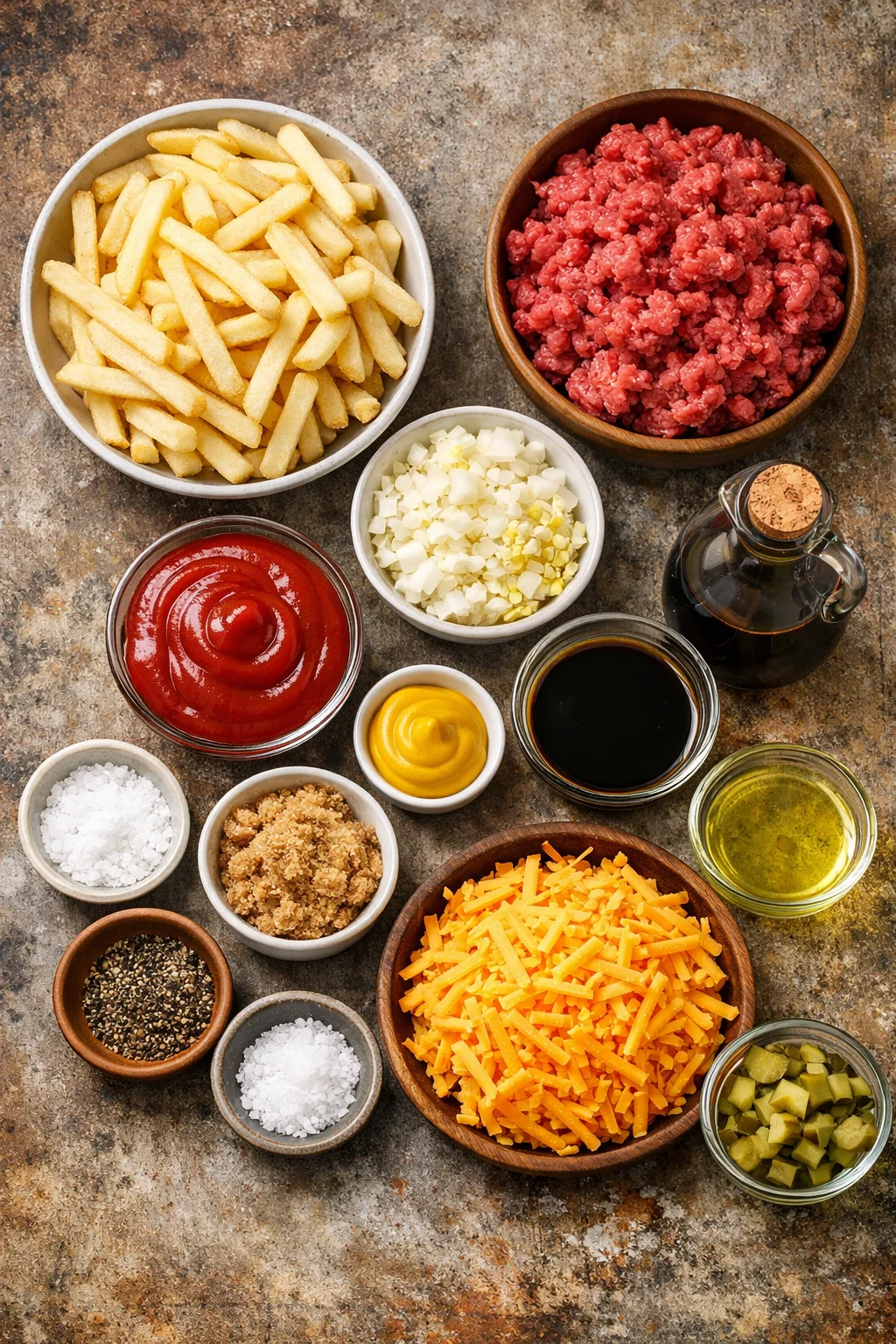 sloppy Joe Fries Casserole