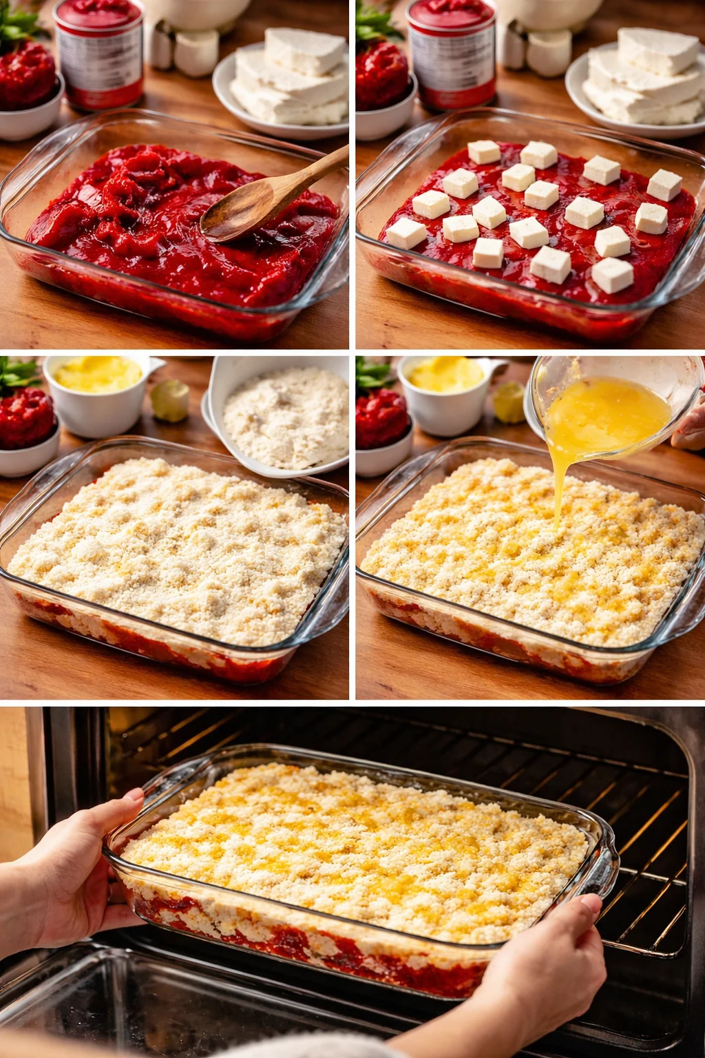 Strawberry Cheesecake Dump Dessert