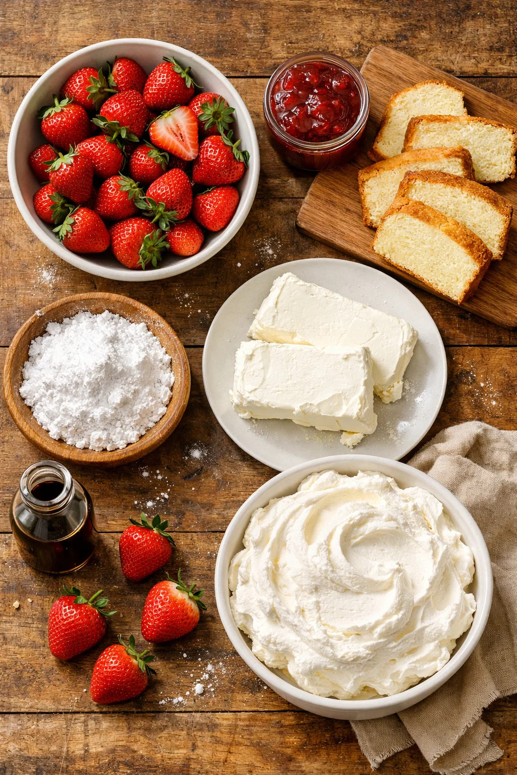 Strawberry Cheesecake Trifle