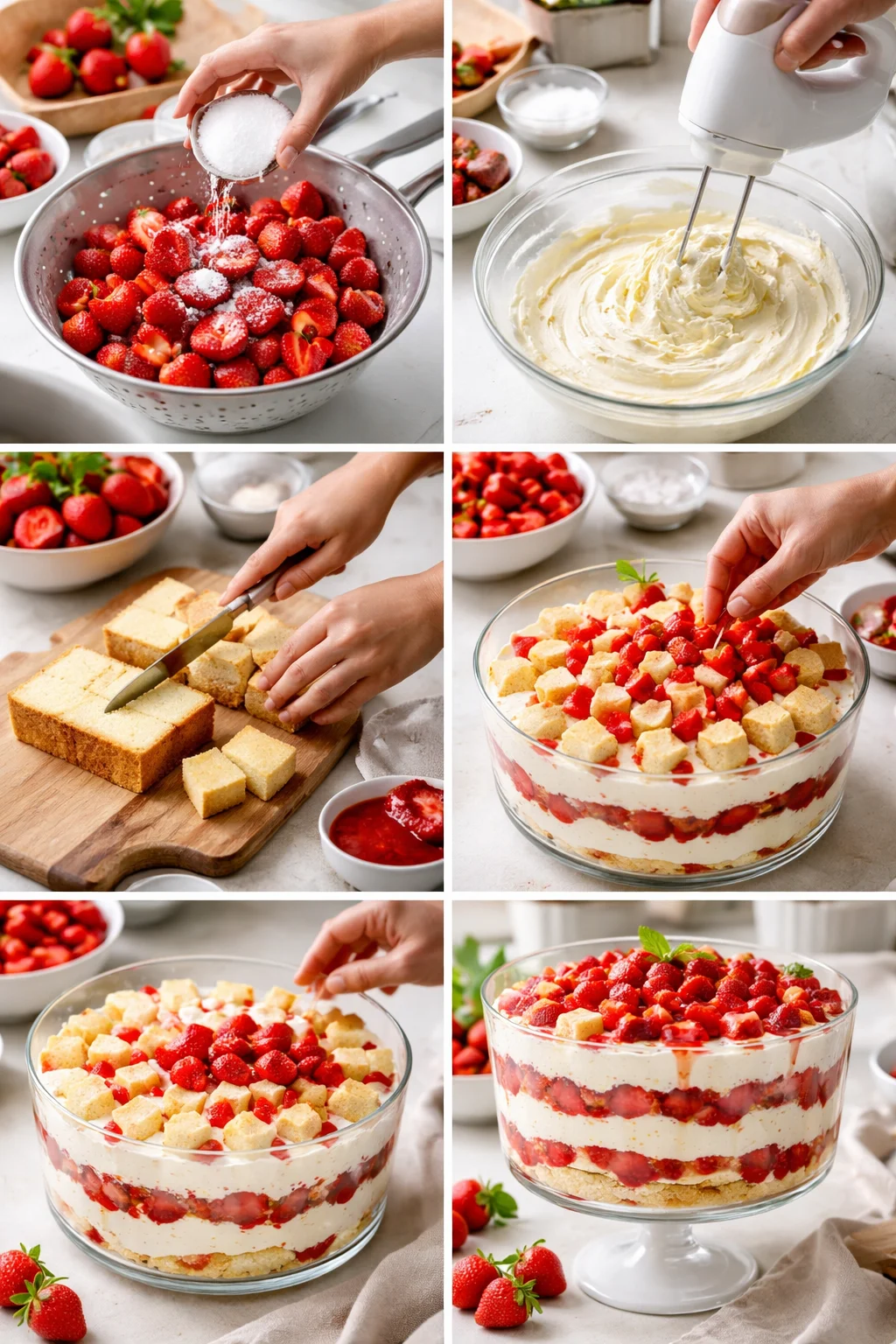 Strawberry Cheesecake Trifle