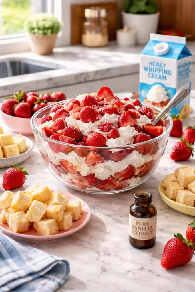 Strawberry Shortcake Cups