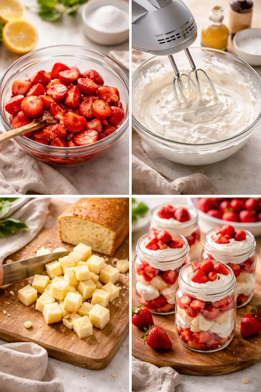 Strawberry Shortcake Cups