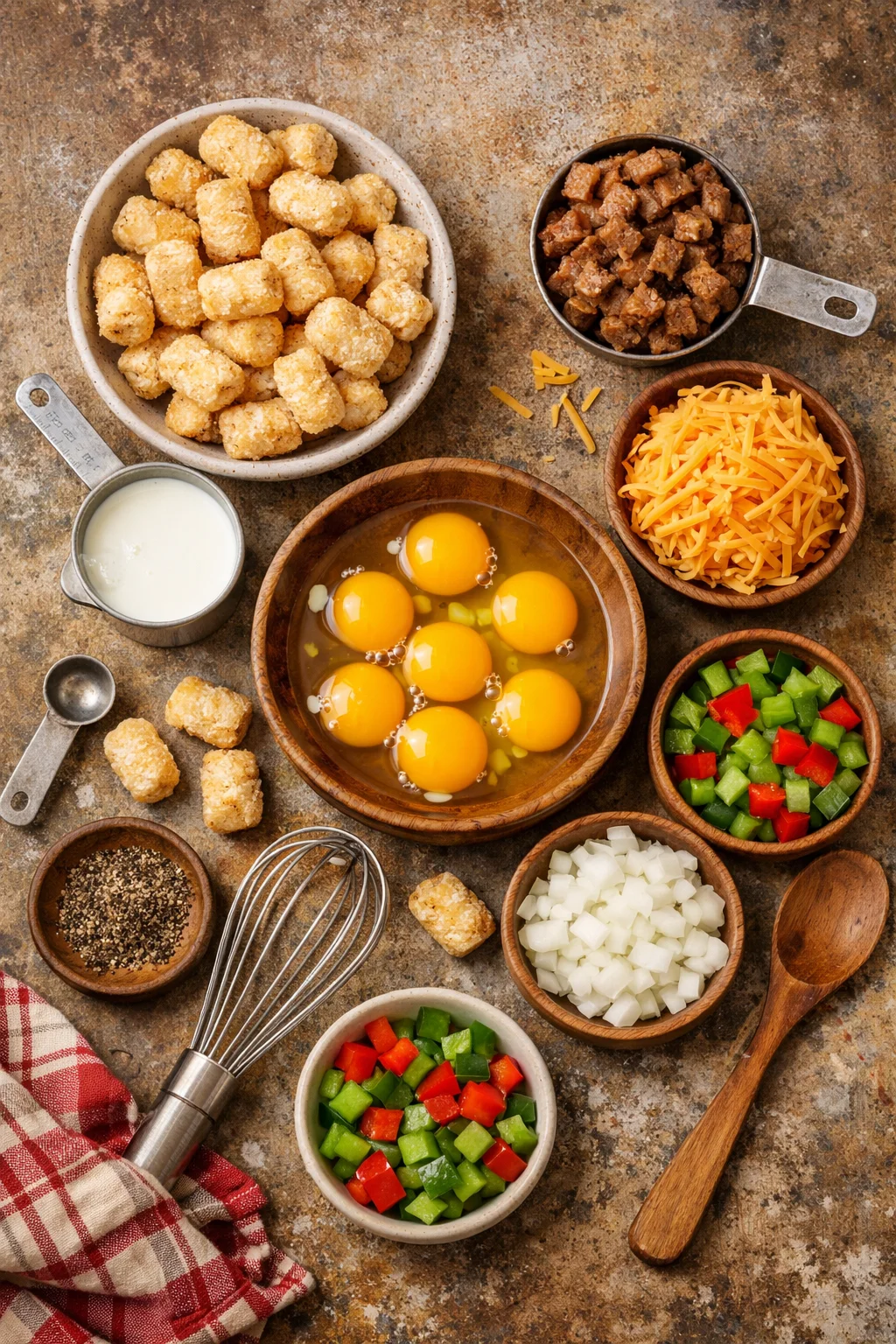 Tater Tot Breakfast Casserole