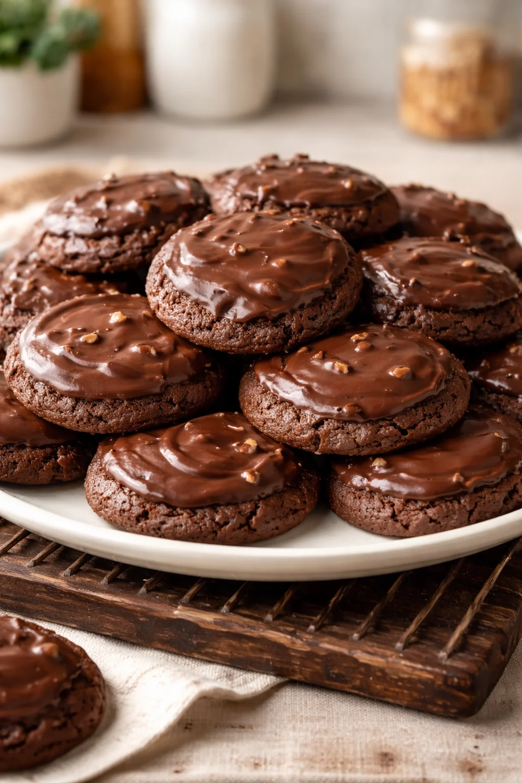 Texas Sheet Cake Cookies
