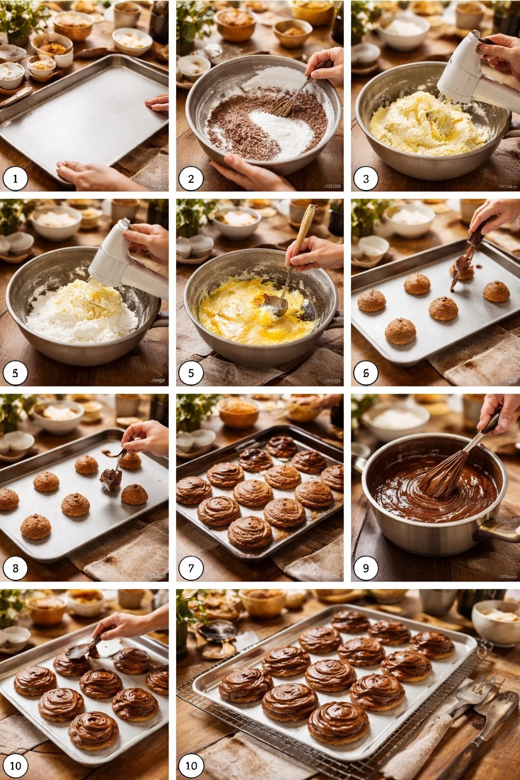 Texas Sheet Cake Cookies