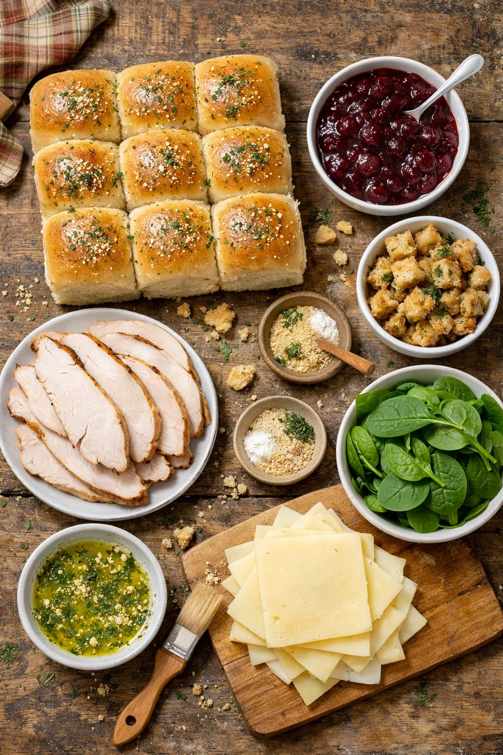 TURKEY CRANBERRY SLIDERS