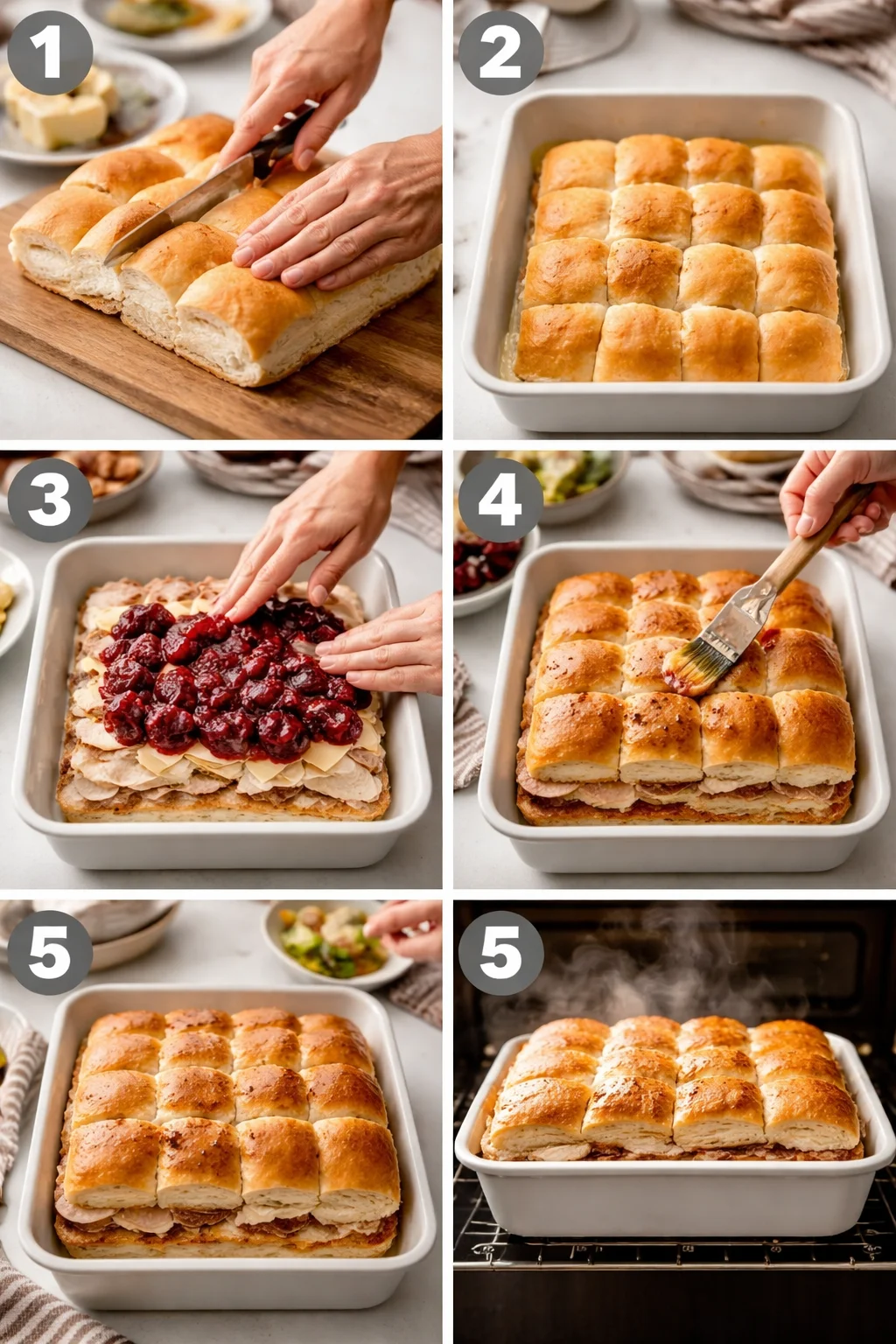 TURKEY CRANBERRY SLIDERS