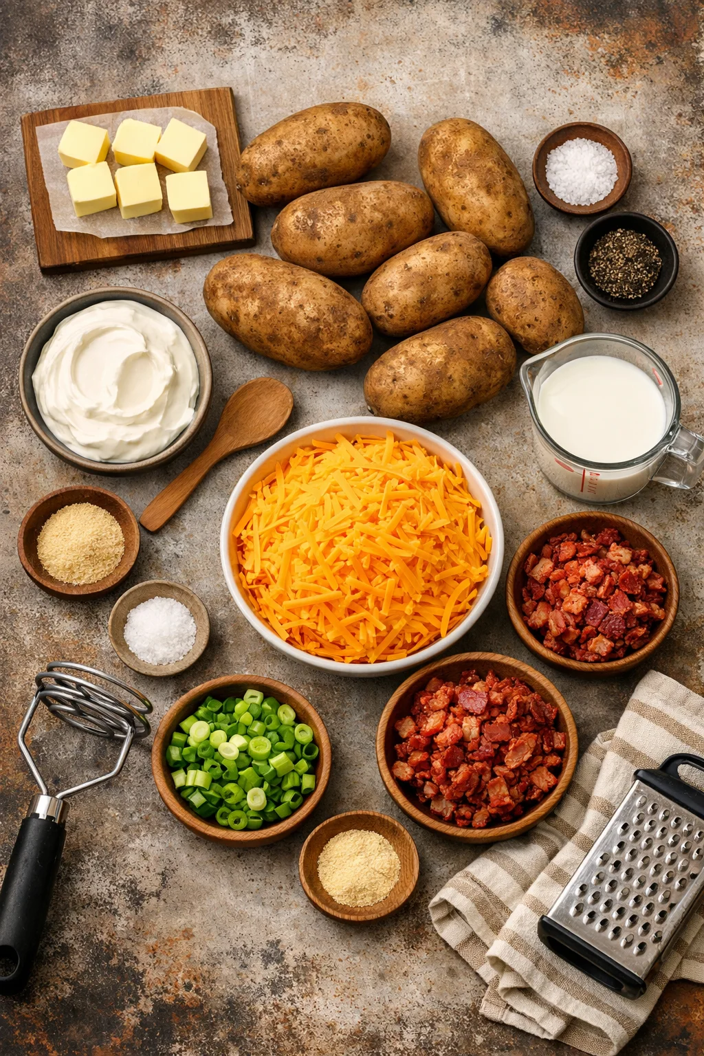 Twice Baked Potato Casserole