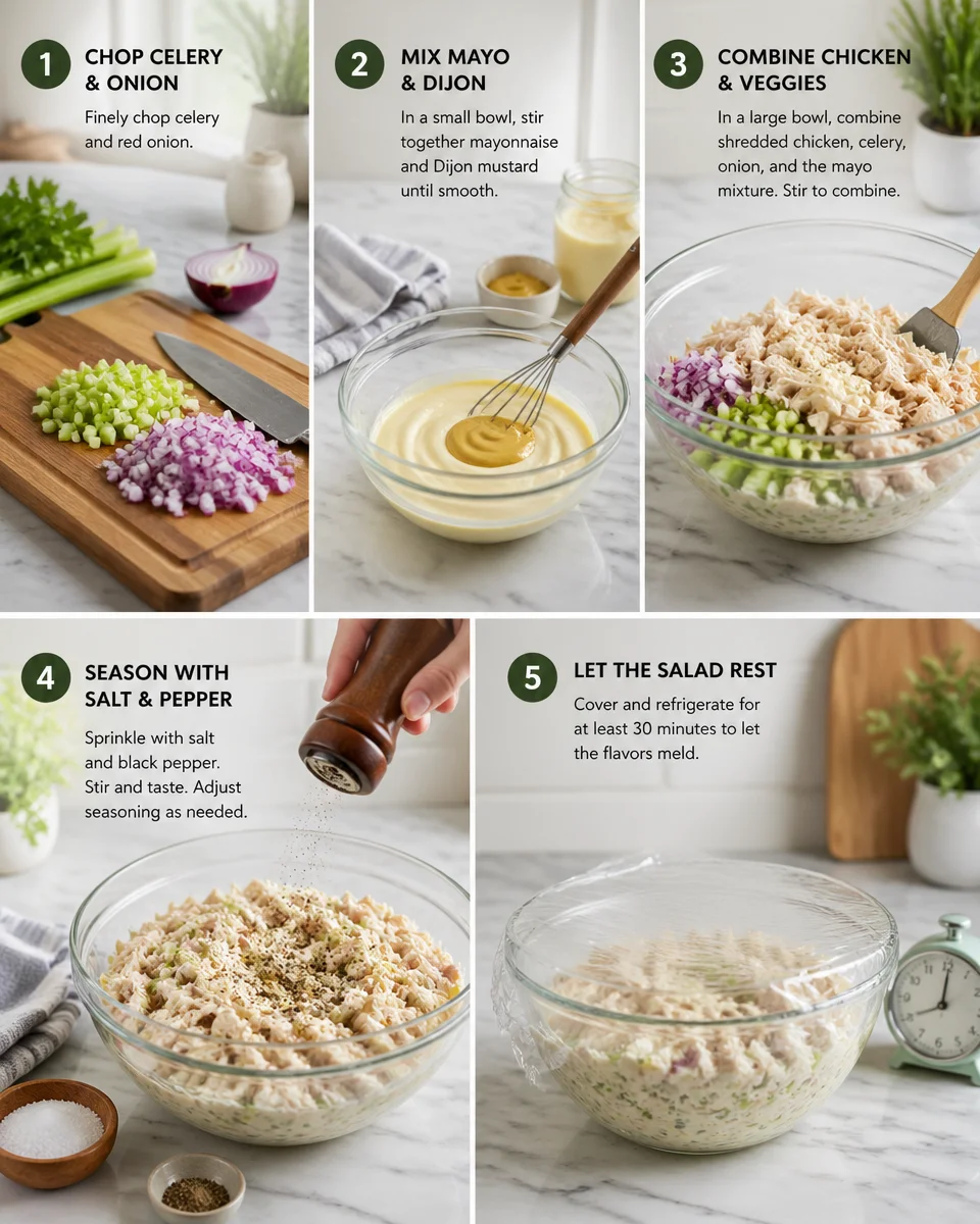 5 ingredient chicken salad