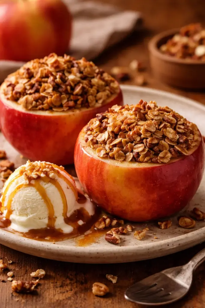 AIR FRYER BAKED APPLES