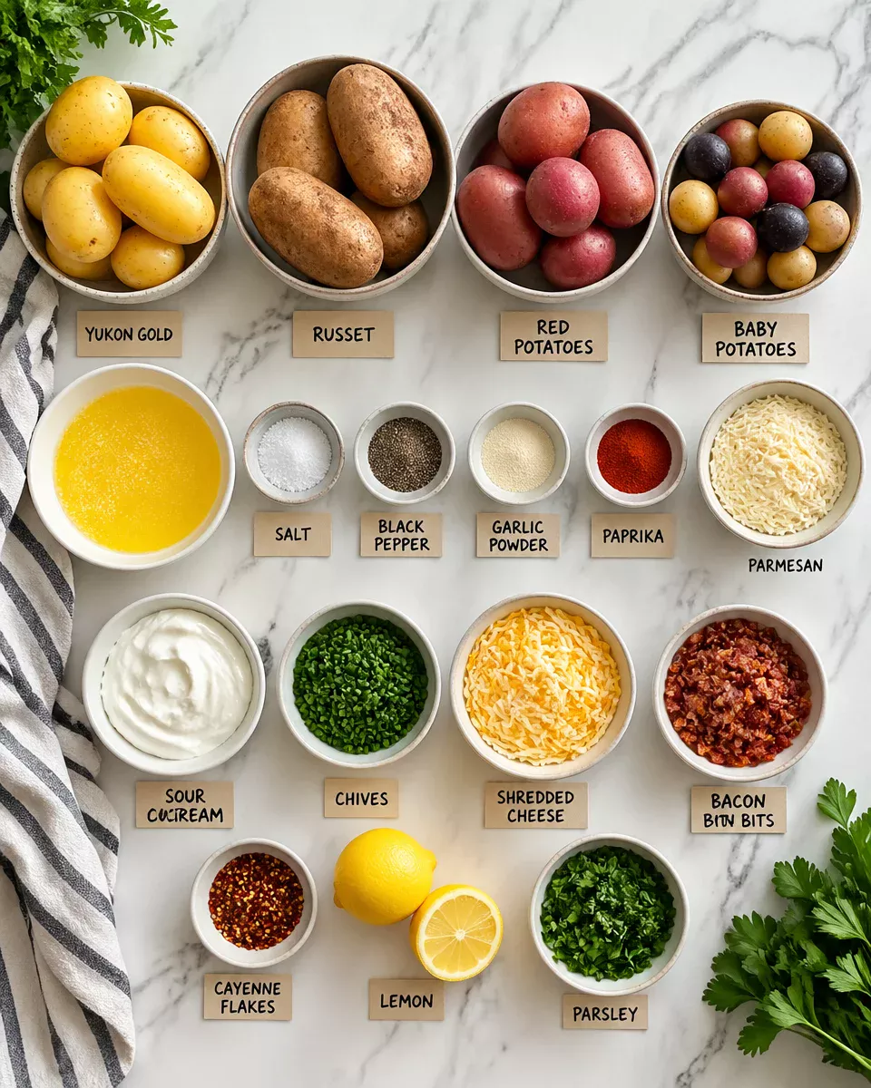 Air Fryer Hasselback Potatoes