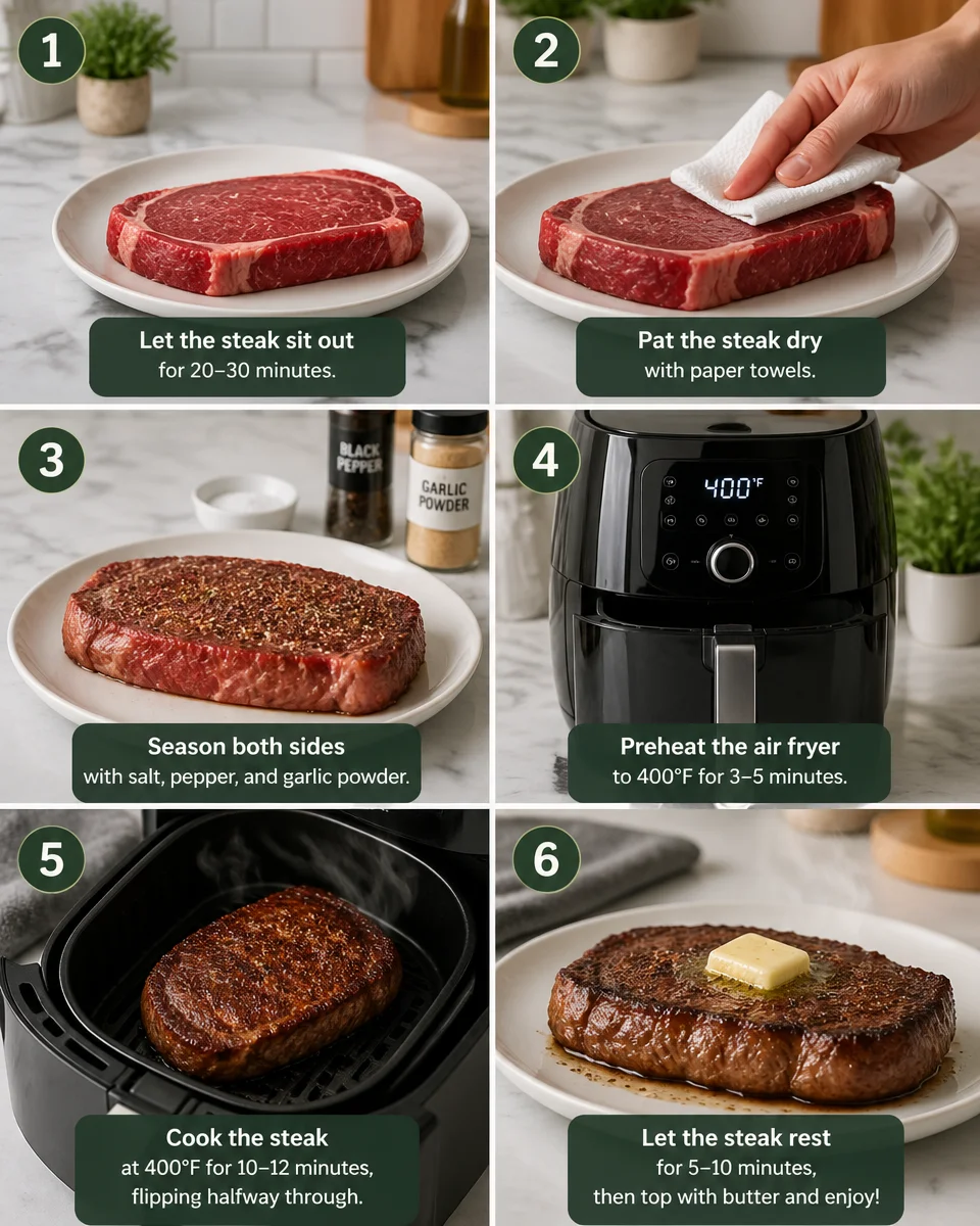 Air Fryer Sirloin Steak