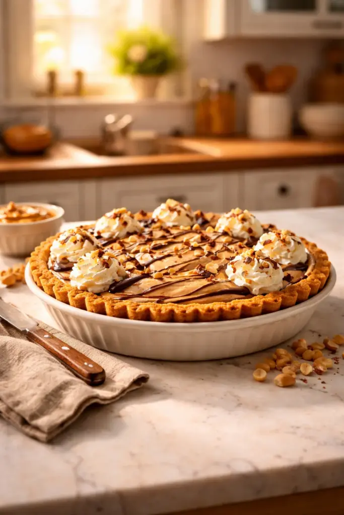 Amish Peanut Butter Pie